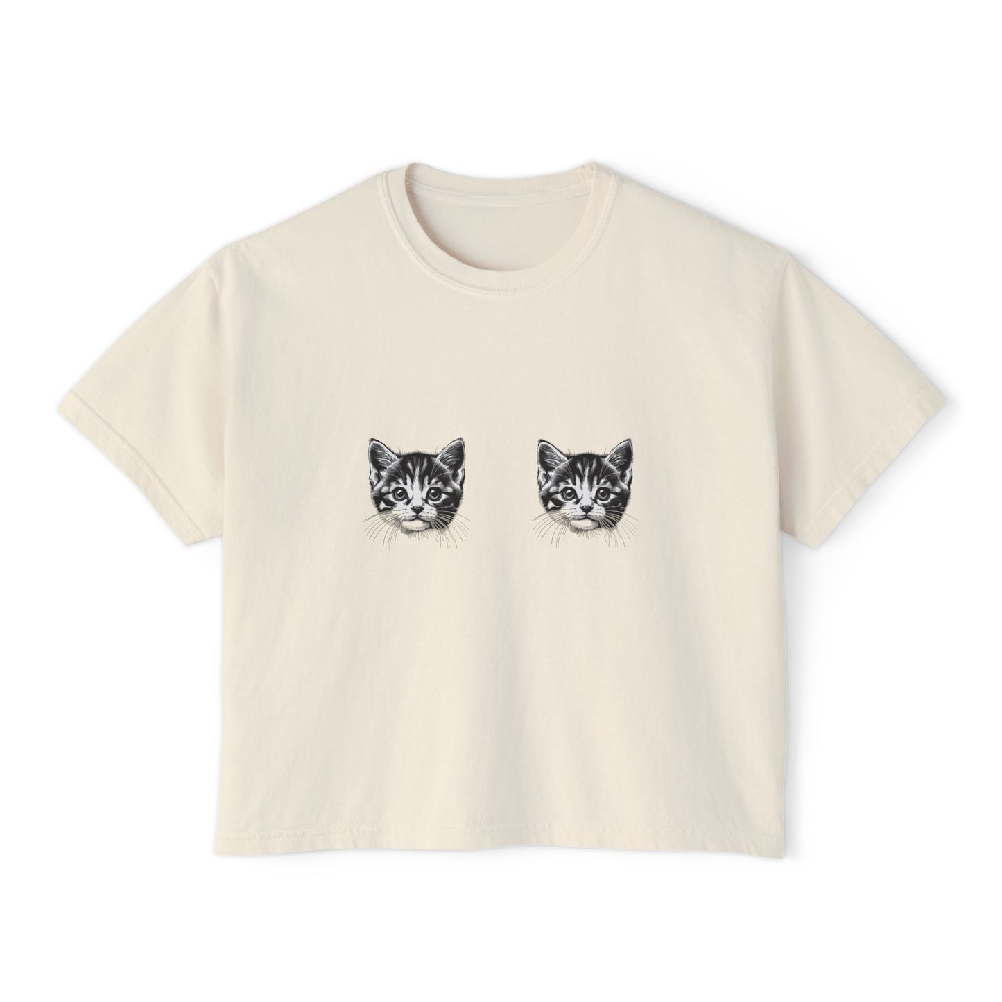 Show Me Your Kitties Boxy T-Shirt