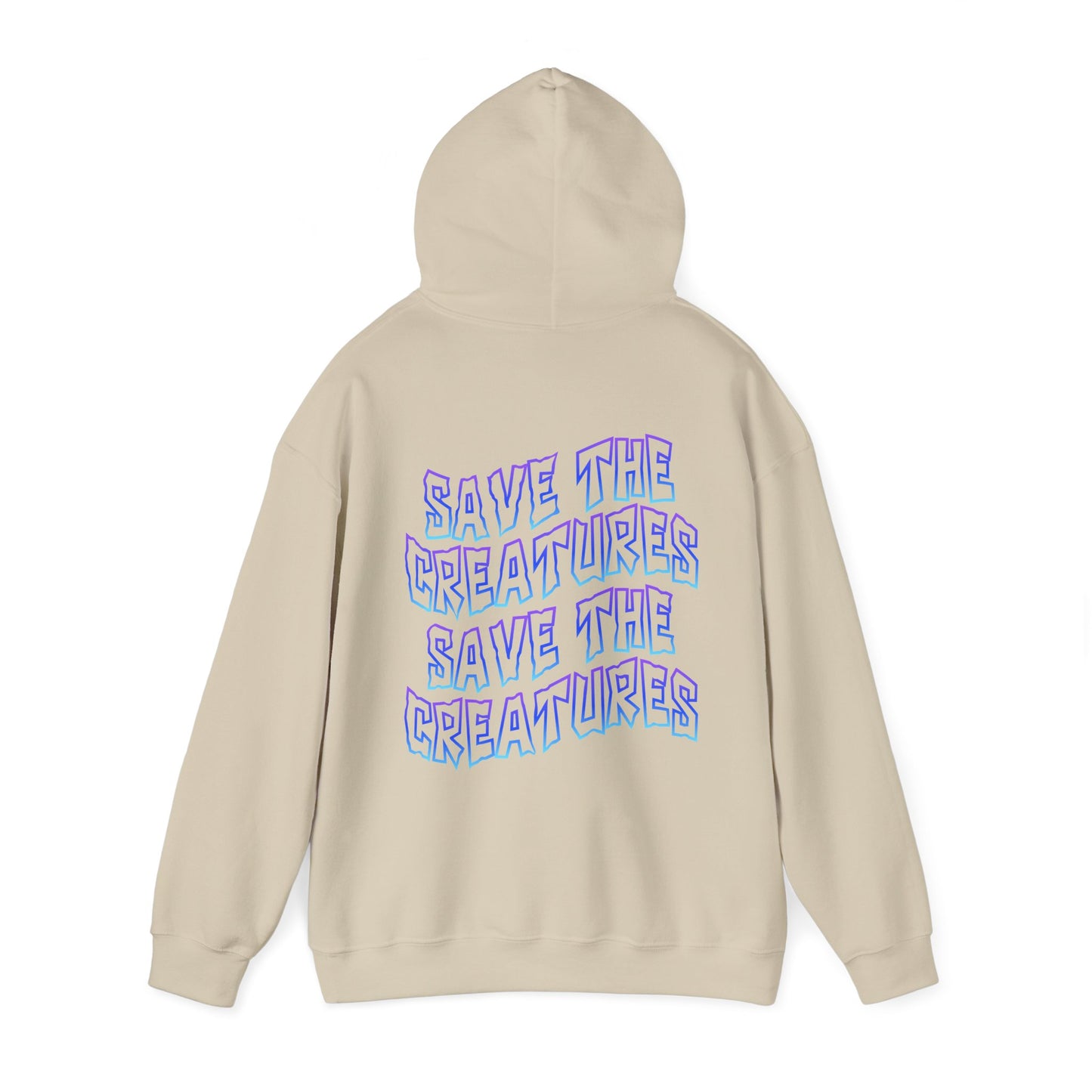 Save the Creatures Pullover Hoodie