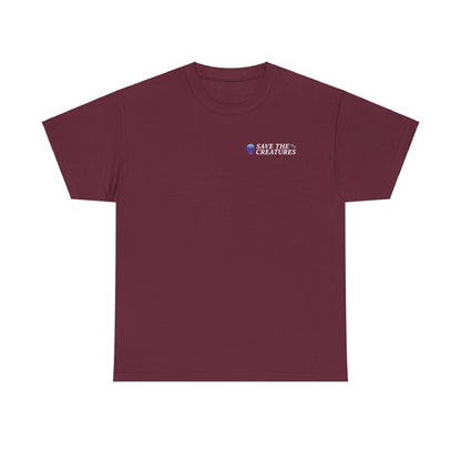 Save the Creatures T-Shirt - The Burn Collab