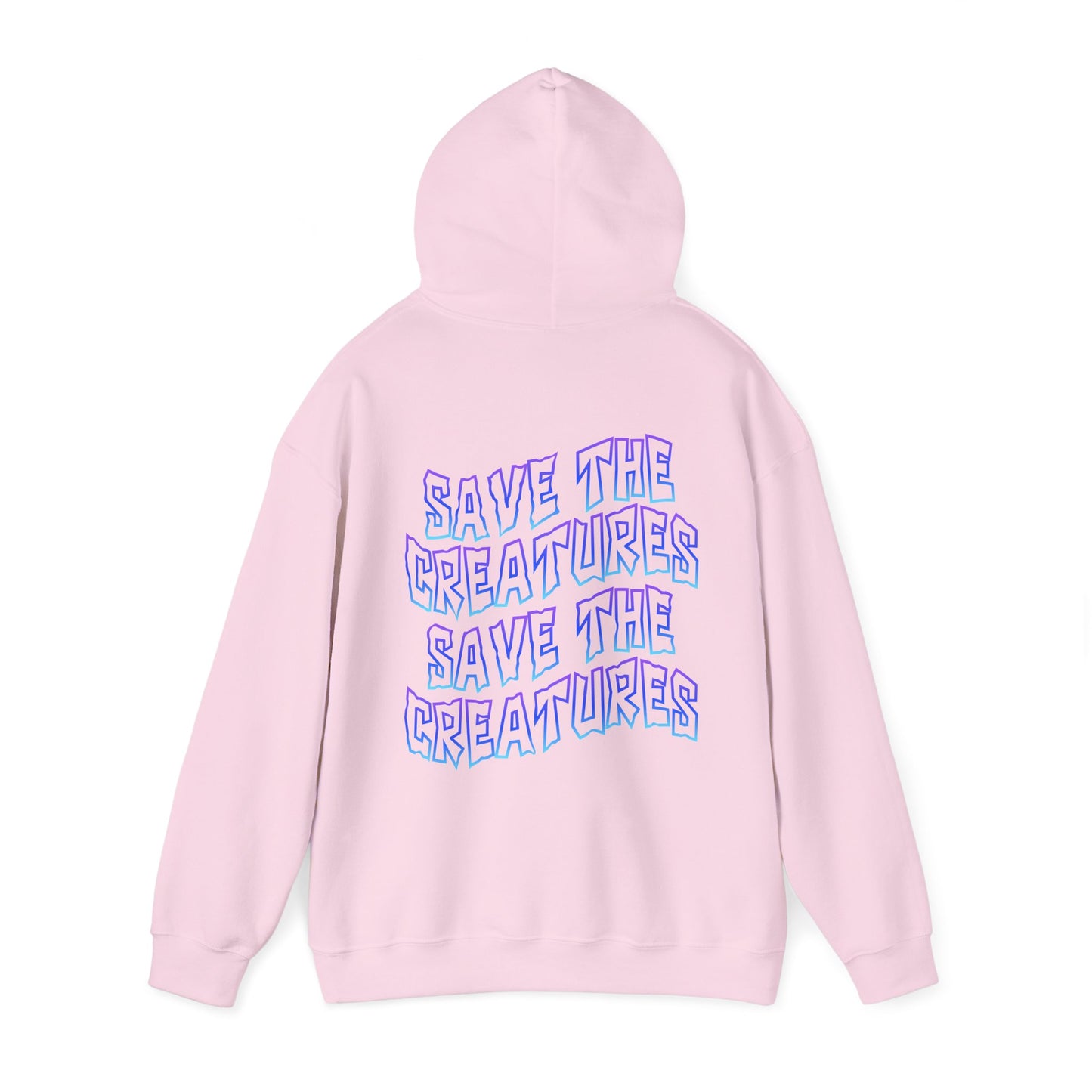 Save the Creatures Pullover Hoodie