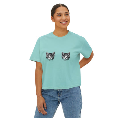 Show Me Your Kitties Boxy T-Shirt