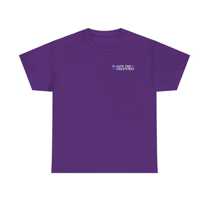 Save the Creatures T-Shirt - The Burn Collab