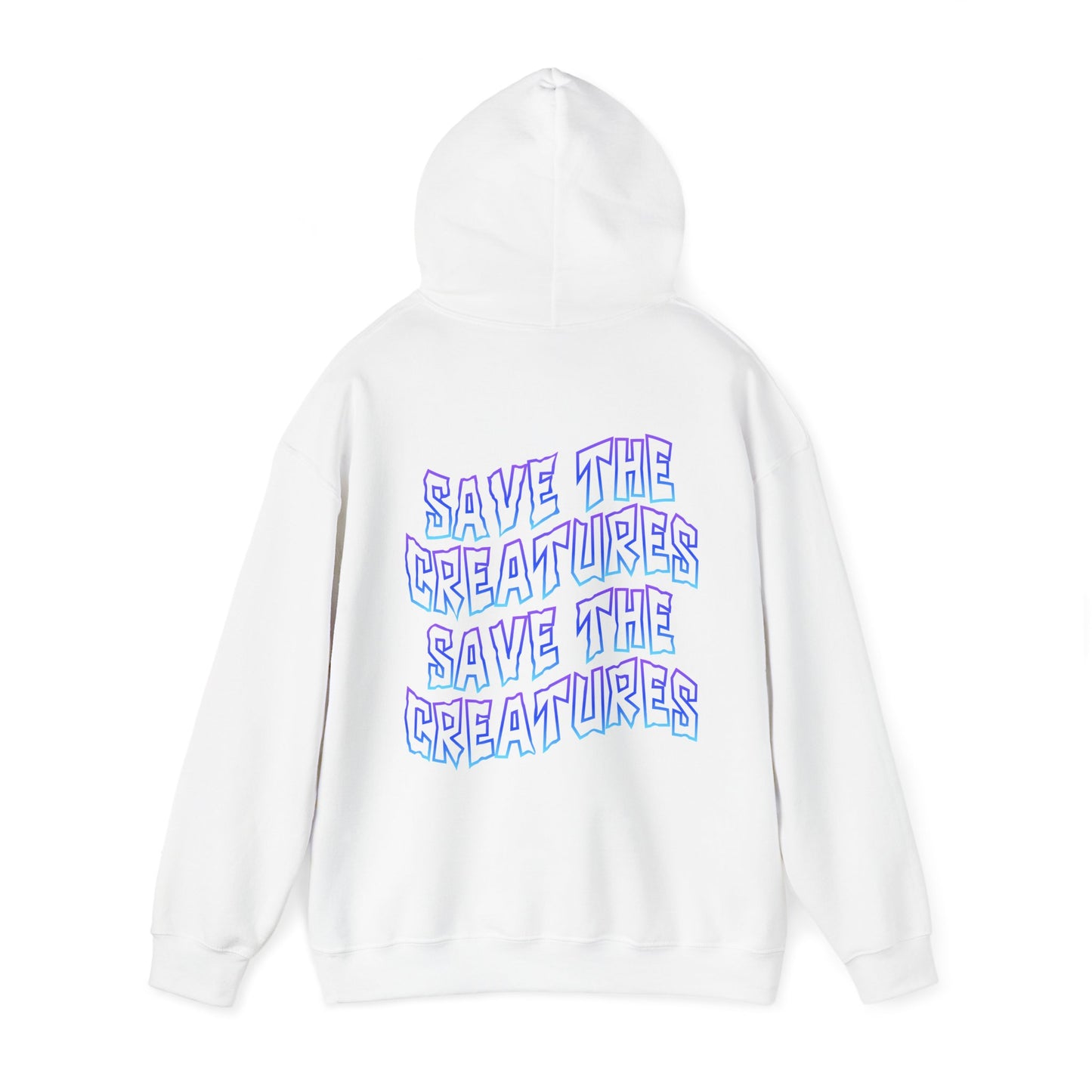 Save the Creatures Pullover Hoodie