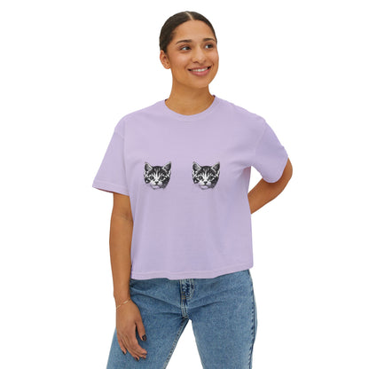 Show Me Your Kitties Boxy T-Shirt