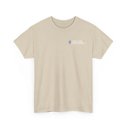 Save the Creatures T-Shirt - The Burn Collab