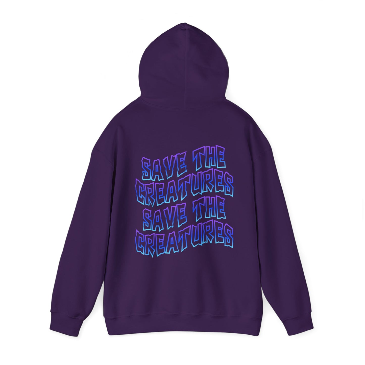 Save the Creatures Pullover Hoodie